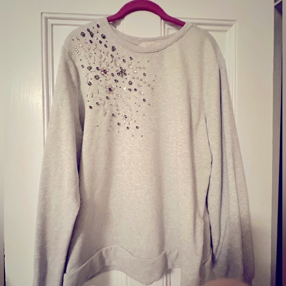 LOFT Starburst sweatshirt! Size XL